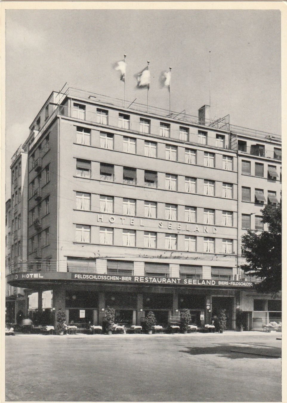 Cartoline postali: Biel Hotel Seeland – Usato da Rorschacherberg venduto da fratovi2