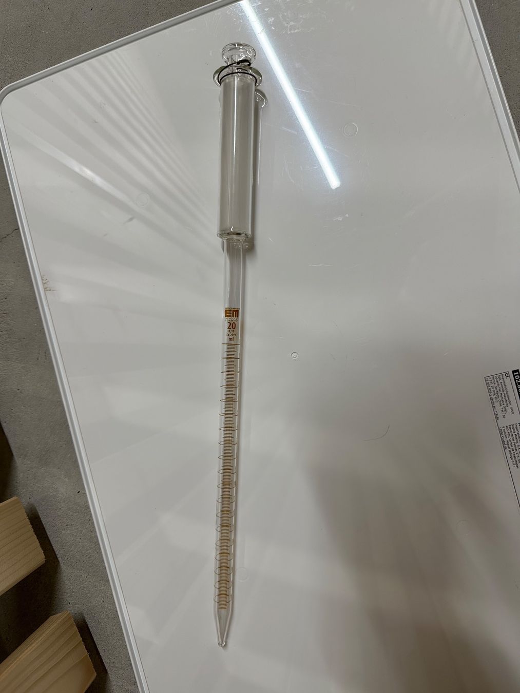 Gläser: Glaspipette 20ml – Gebraucht aus Luzern von superfast6