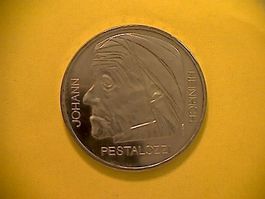 Gedenkmünze 5 Fr. - J. H. Pestalozzi - 1977