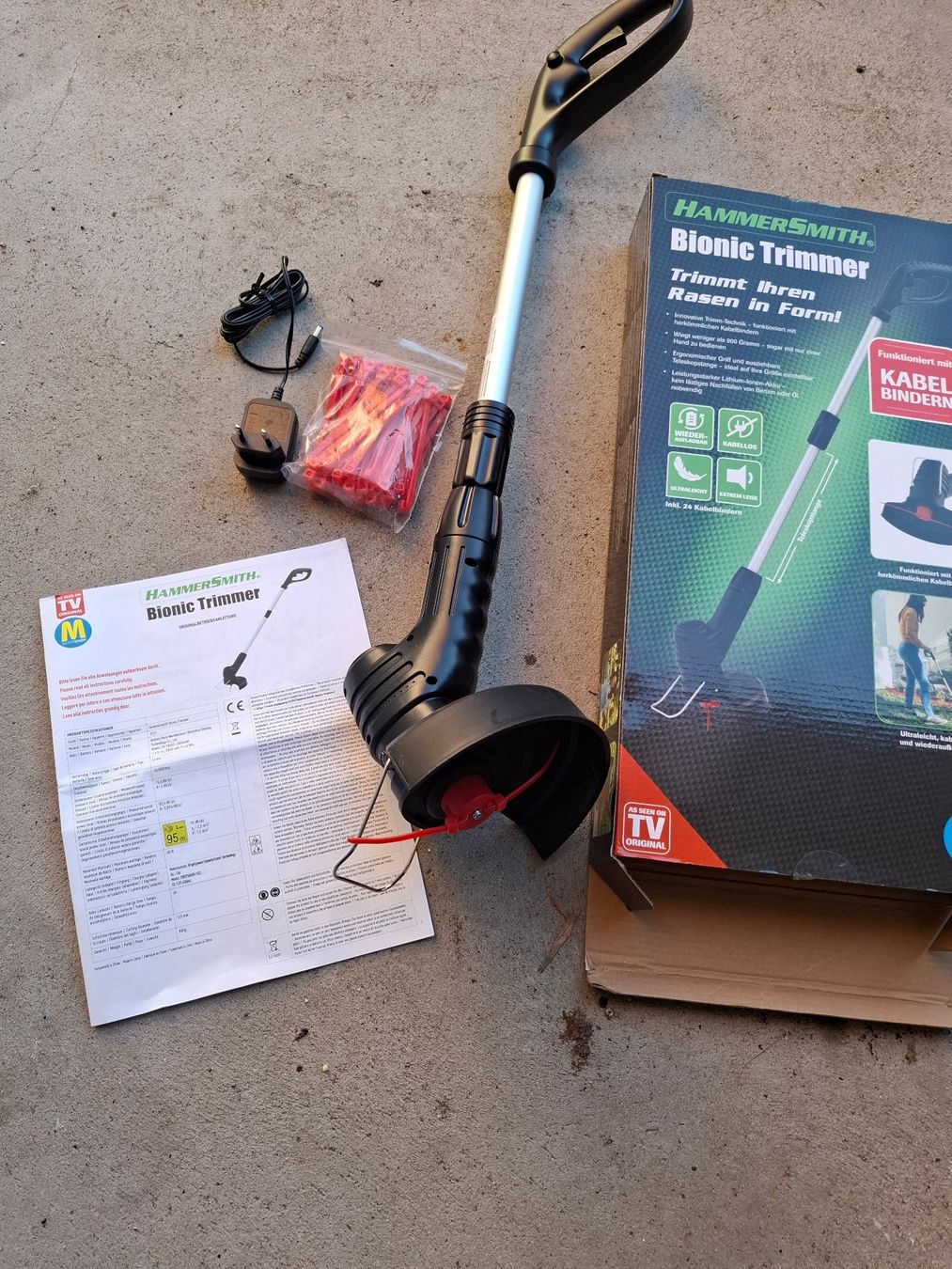 Alle Maschinen: Hammersmith Bionic Trimmer Rasentrimmer Neuwertig. – Neu (gemäss Beschreibung) aus Schönholzerswilen von clyde123 4