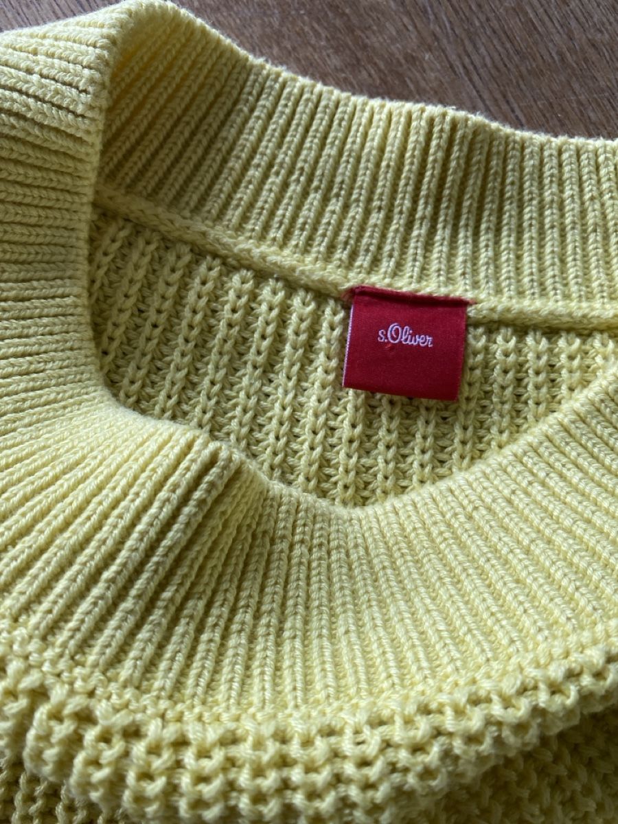 S.Oliver Maglioni & Felpe: Pullover gelb Gr 176 s' Oliver – Usato da Widnau venduto da schetti12 1