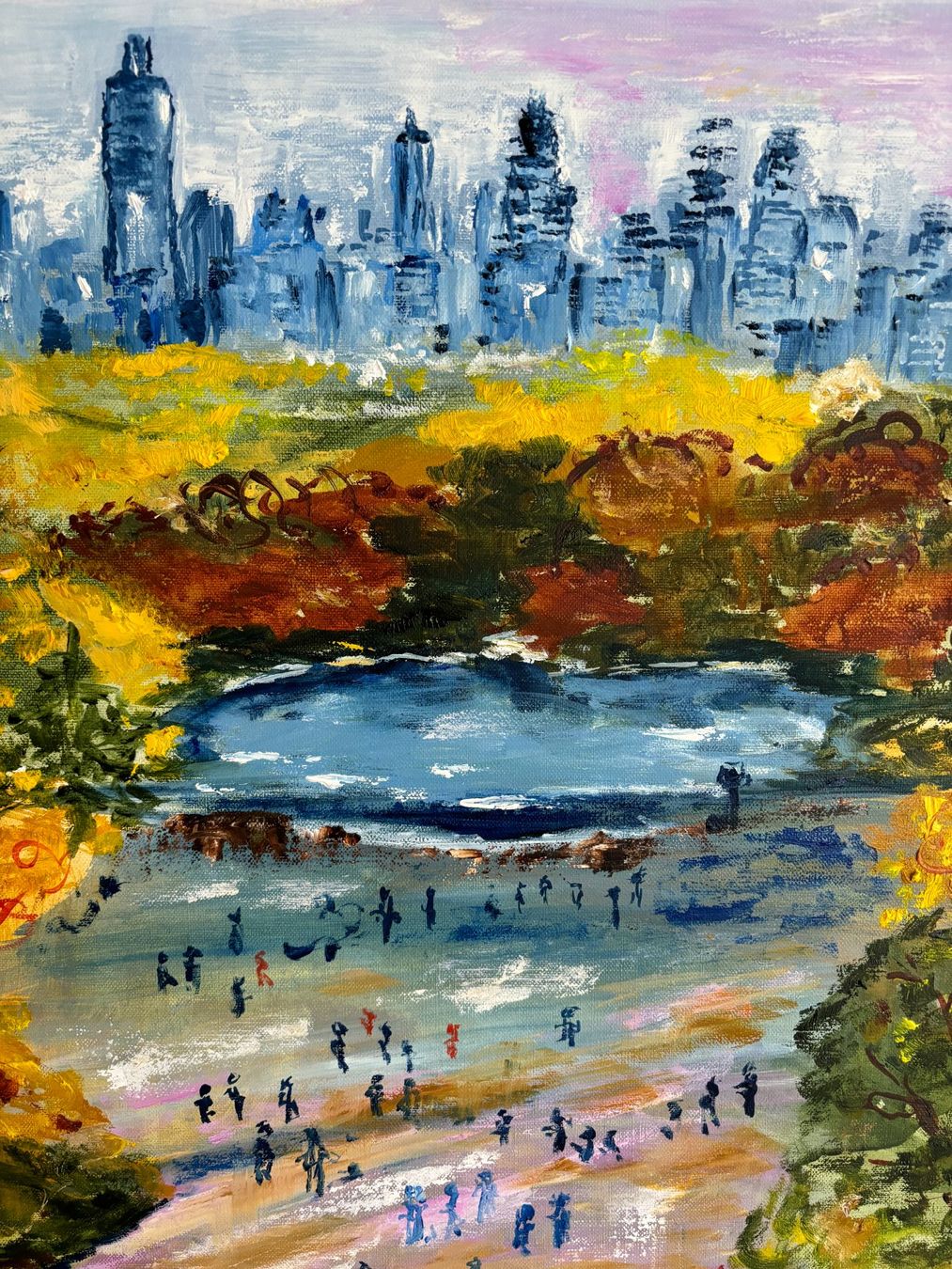 Dipinti: Herbst in New York City – Nuovo (secondo la descrizione) da Cham venduto da Felha 1