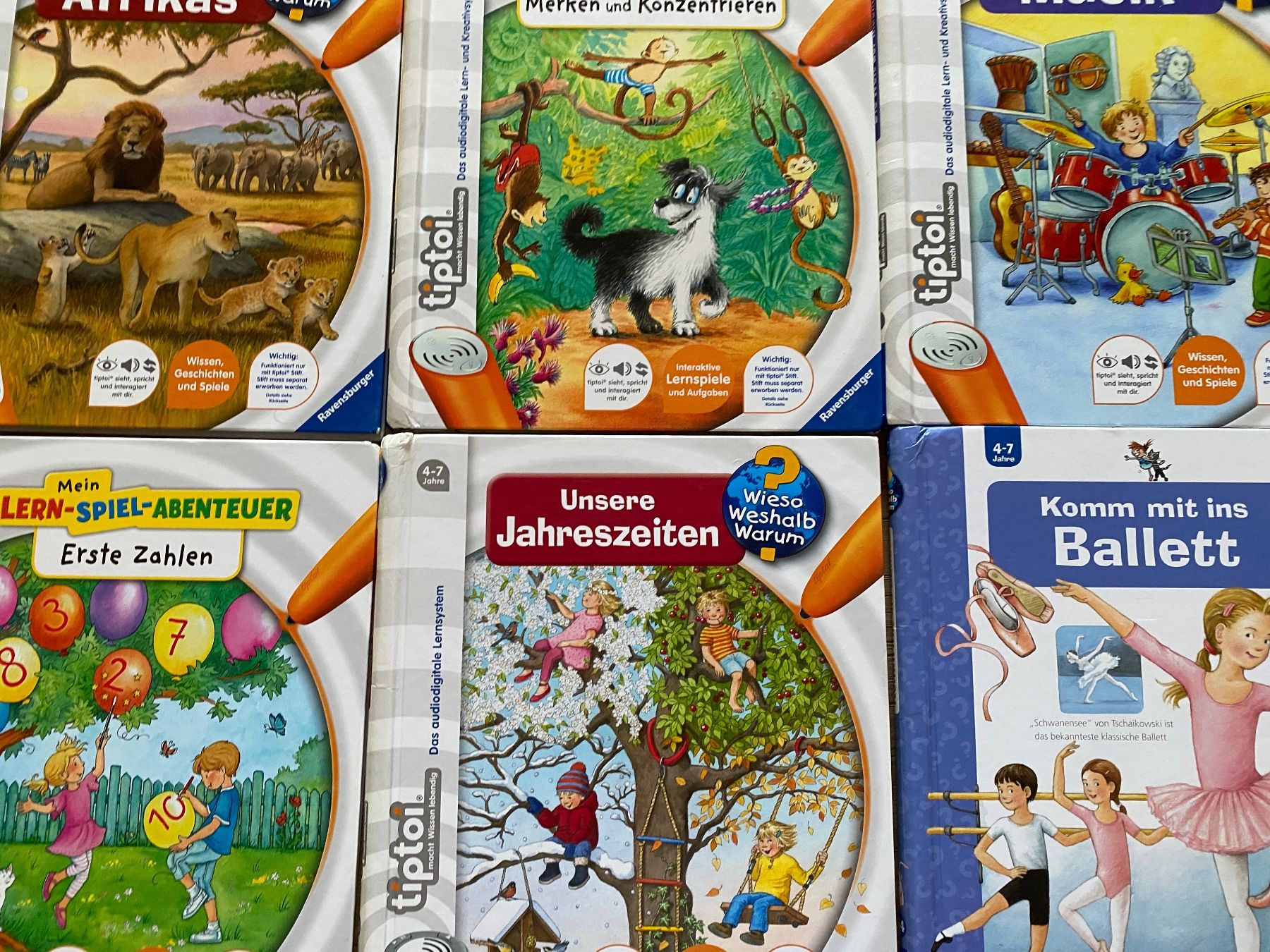 Bücher: diverseTiptois(Tiptoi Stift) – Gebraucht aus Zürich von tanya015 1