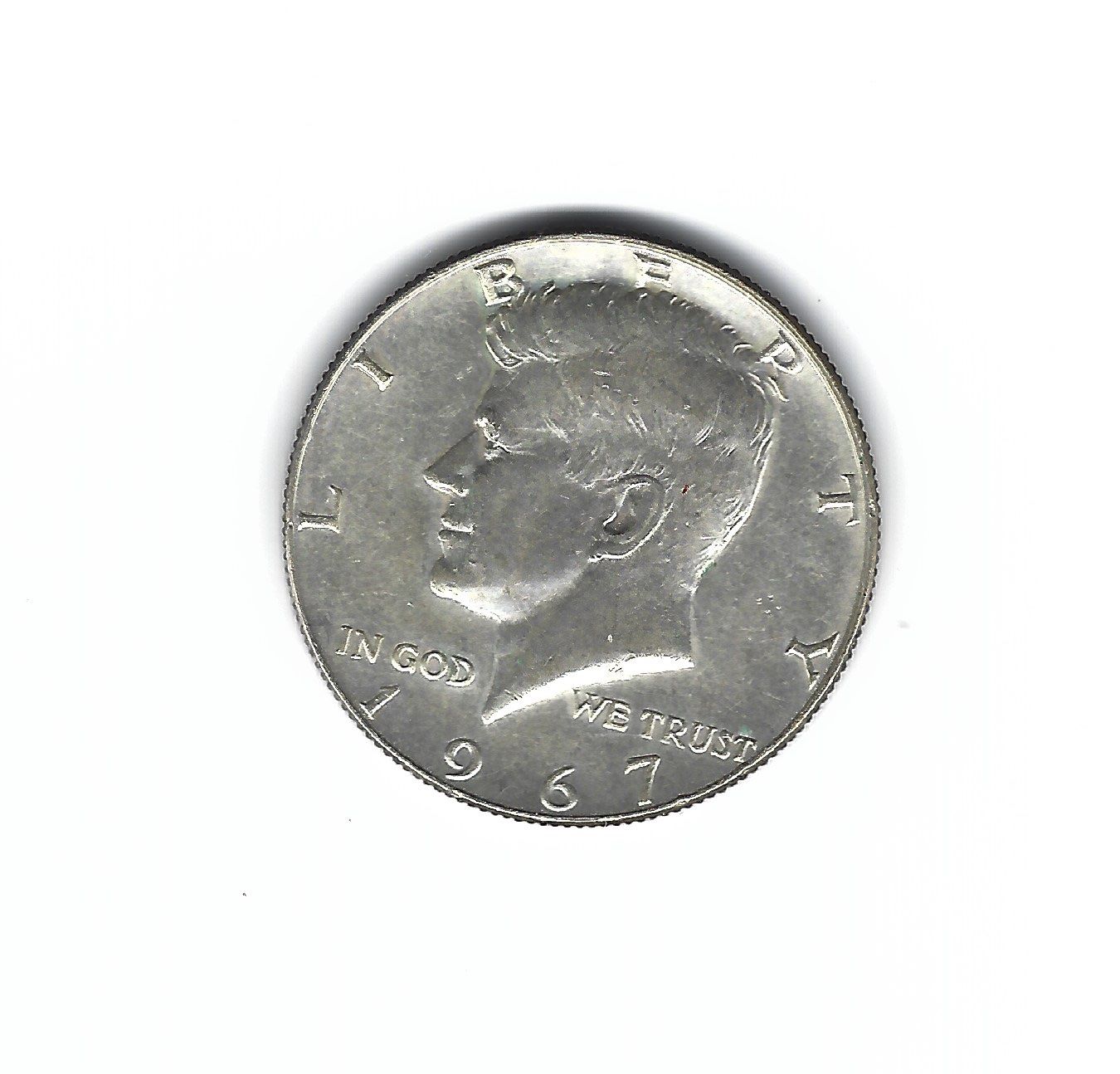 Alle Münzen: USA 1/2  Dollar 1967 Silber – Gebraucht aus Bottmingen von Golferin