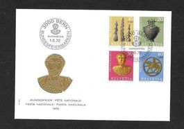 FDC Pro Patria Serie 1972; B154-B157