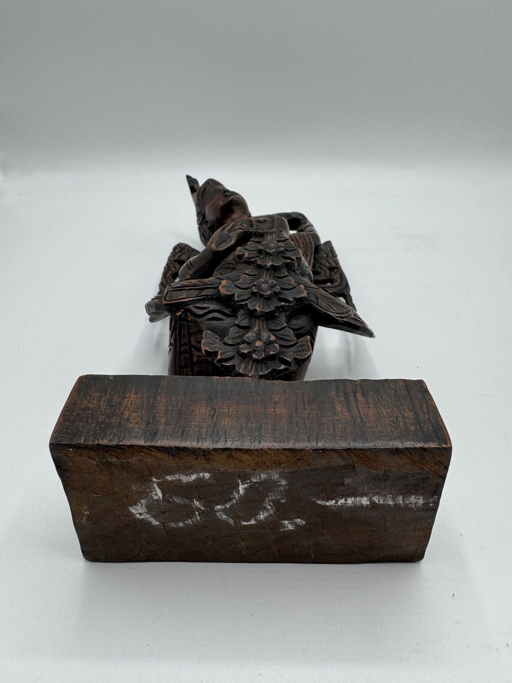 Figuren: Asiatische Holzfigur, Handarbeit – Gebraucht aus Sachseln von BONATI01 7