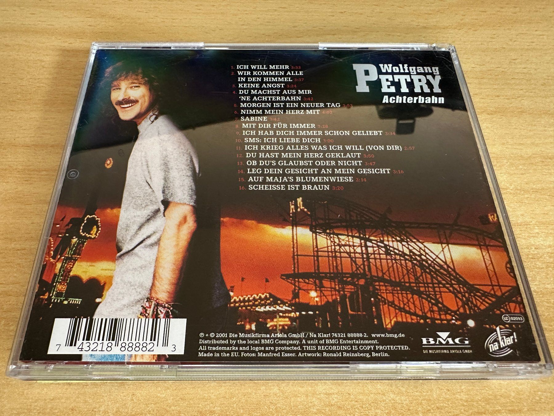 CD: L2 Wolfgang Petry – Achterbahn – Usato da Rikon im Tösstal venduto da Alpenmutz 1