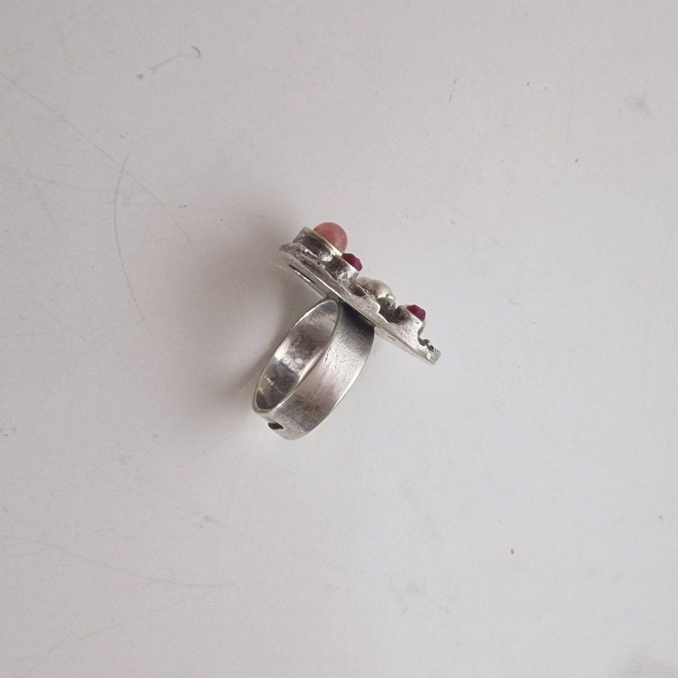 Anelli: Silberring Rubin Mondstein Unikat – Usato da Birr venduto da sen_8djr 7