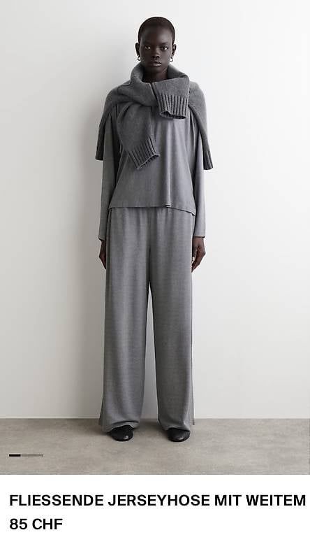 Cos Completi & Tailleur: COS FLIESSENDES LANGARMSHIRT und HOSE – Nuovo e nell'imballaggio originale da Winterthur venduto da eva_zfz7