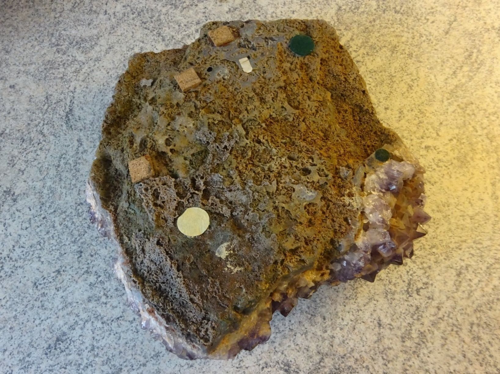 Pietre preziose: Grosse Amethyst Stufe mit Kugelmulde – Usato da Esslingen venduto da eintagammeer 8