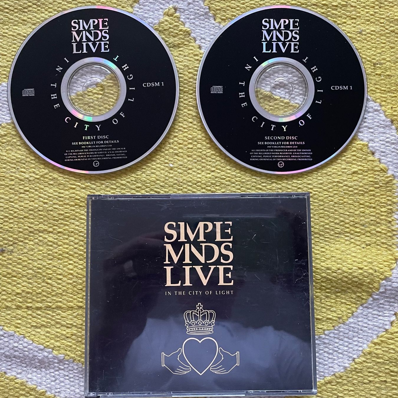 CDs: SIMPLE MINDS-2CD LIVE – Gebraucht aus Rorschacherberg von CD-Roli