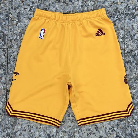 Adidas NBA Shorts Cleveland Cavaliers Yellow