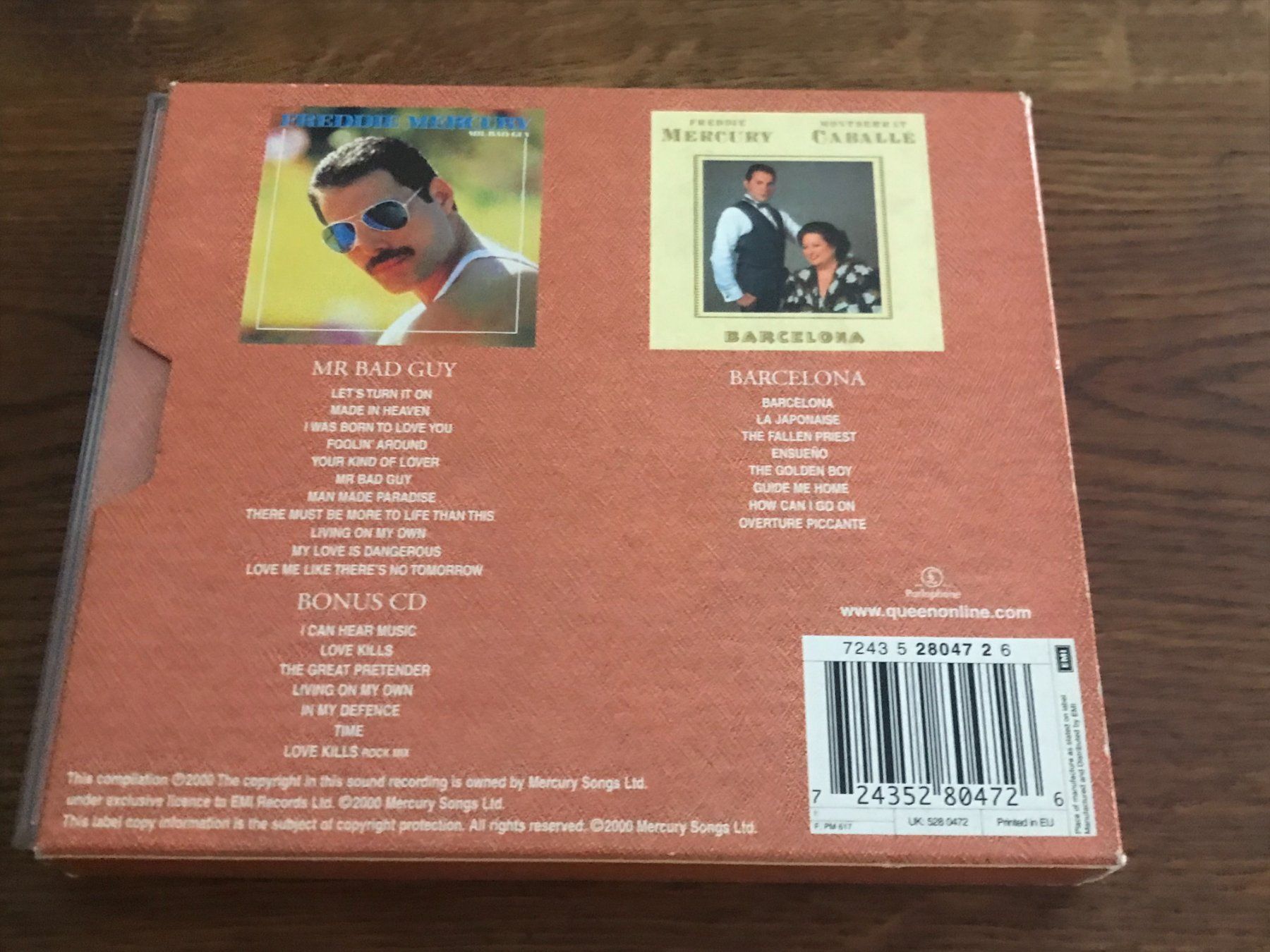 CD: FREDDIE MERCURY (QUEEN) - Solo - 3CD Box – Usato da Buchs AG venduto da Archie 2