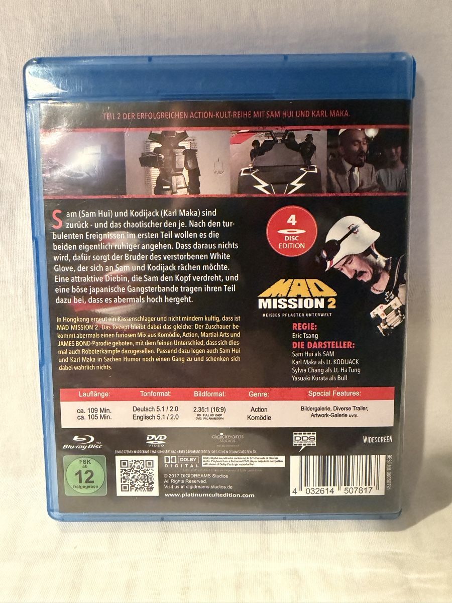 Tous les DVDs: Mad Mission 2 Blu-ray 4 Discs Complete Edition RAR – D'occasion à Zollikofen par hekote 1