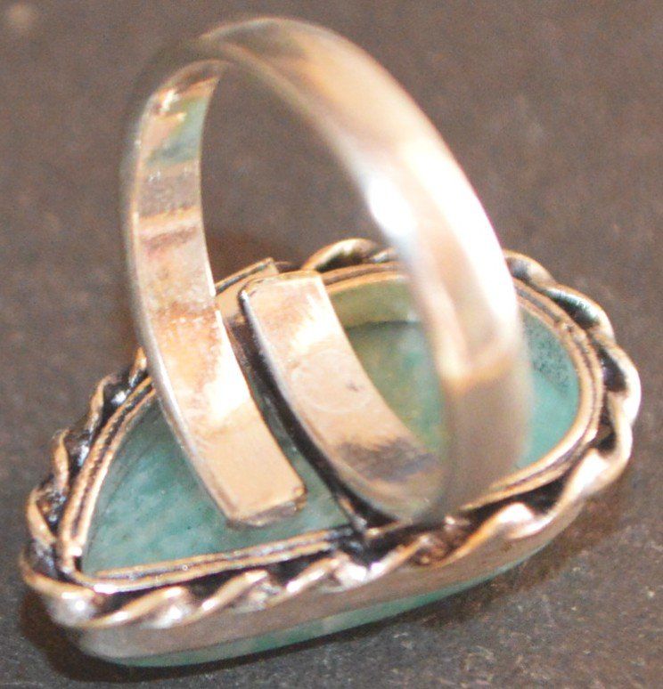Anelli: Ring L-5130– Amazonit Grössenverstellbar – Nuovo e nell'imballaggio originale da Goldiwil (Thun) venduto da han_v5b7 7