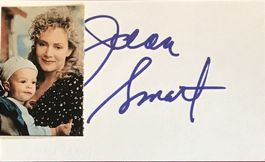 Jean Smart Autogramm signiert Karte m.Bild 8x13cm