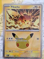 Pikachu 02/30 - FRANCAISE Pikachu Coll. - 30th Celebration