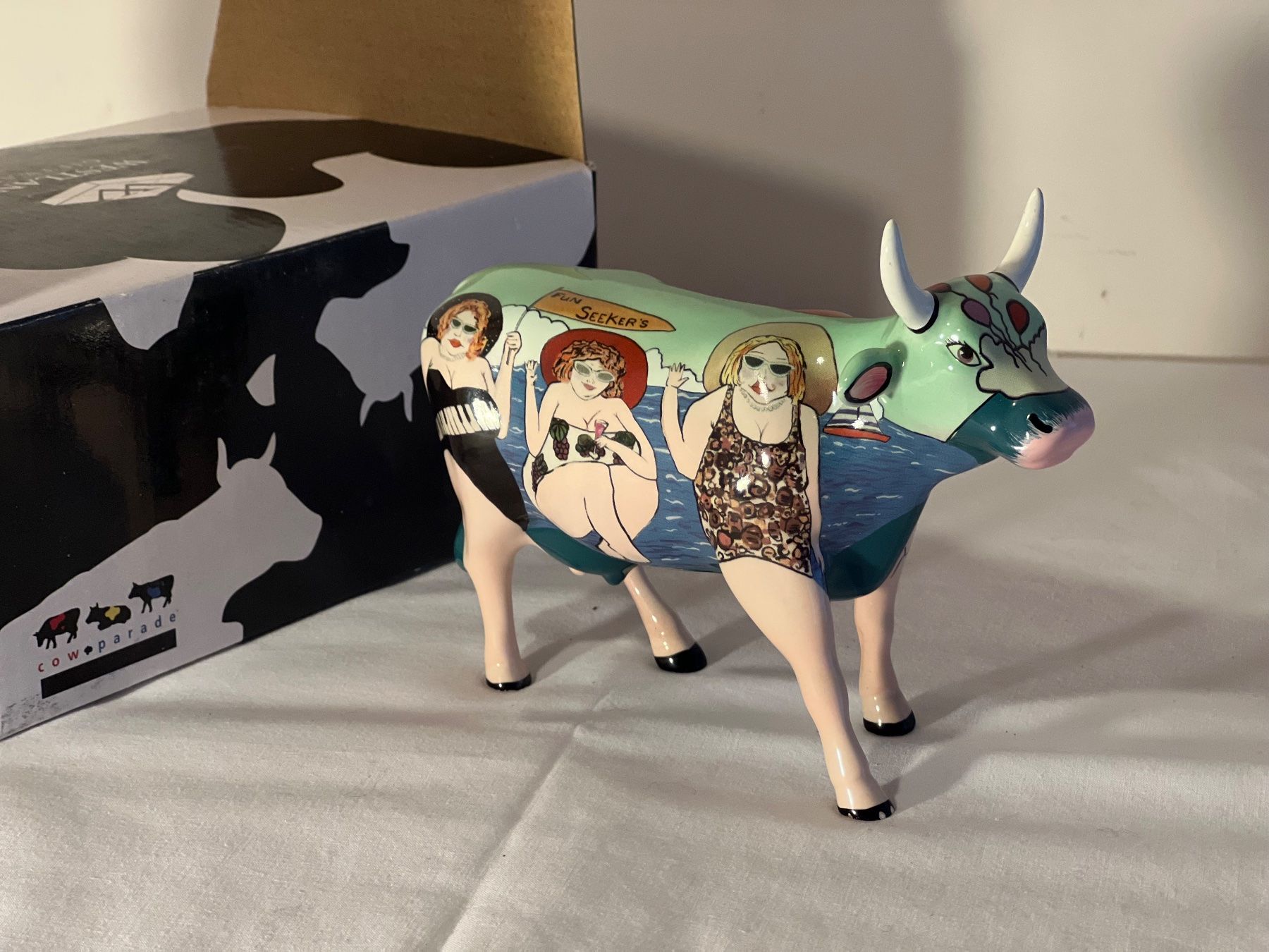 Statuette: NOËL approche – Nuovo e nell'imballaggio originale da Jouxtens-Mézery venduto da Hoerler02 4