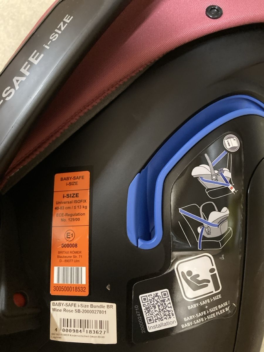 Britax Römer Seggiolini per auto: Baby Schalen mit isofix-base – Usato da Olten venduto da PWG735 2
