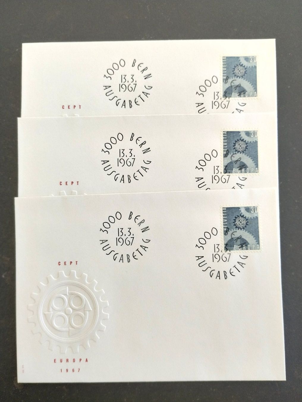 Tutti i francobolli: Ersttagsstempel 13.03.1967 – Nuovo (secondo la descrizione) da Spiez venduto da cemikaphi