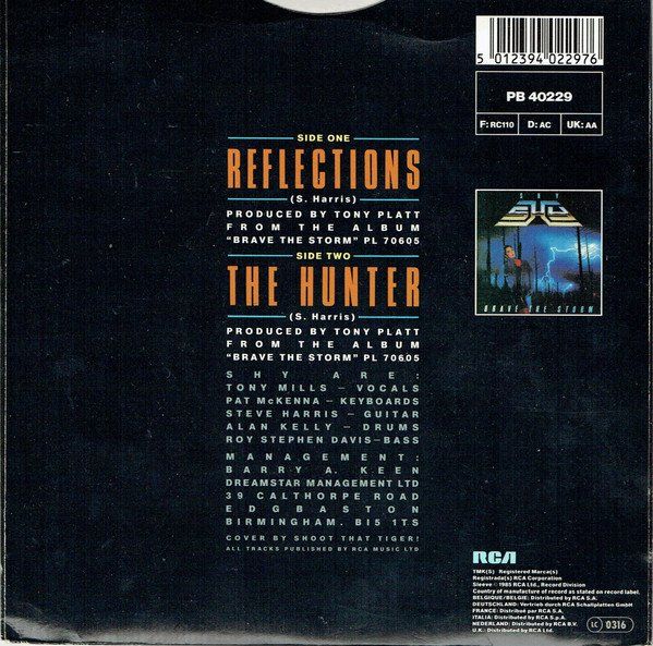 Schallplatten: Shy: Reflections 7" – Gebraucht aus Steinhausen von Vilivinili 1
