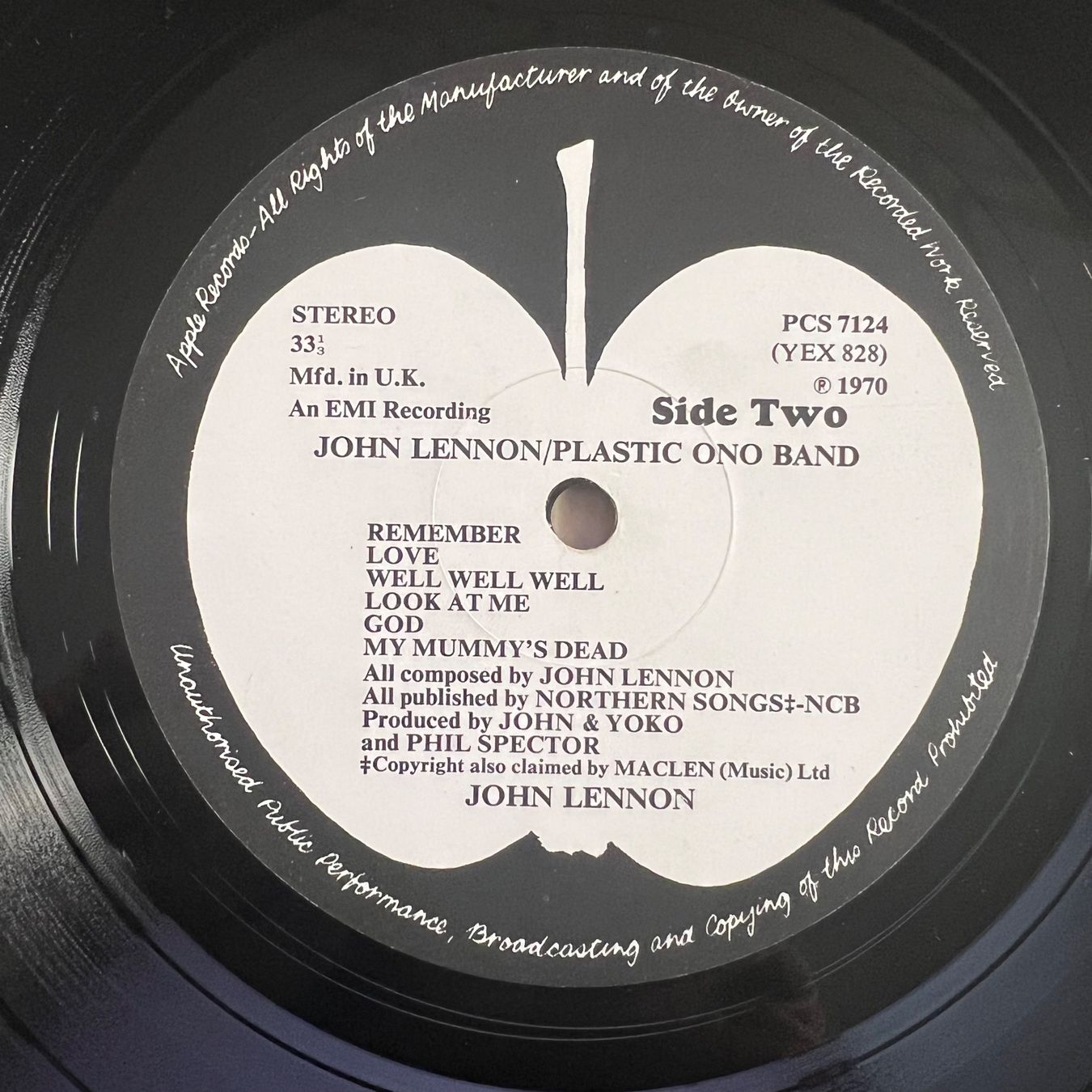 Dischi in vinile: John Lennon, Plastic Ono Band - Same / 1. UK-Press. 1970 – Usato da Gais venduto da soundcave57 3