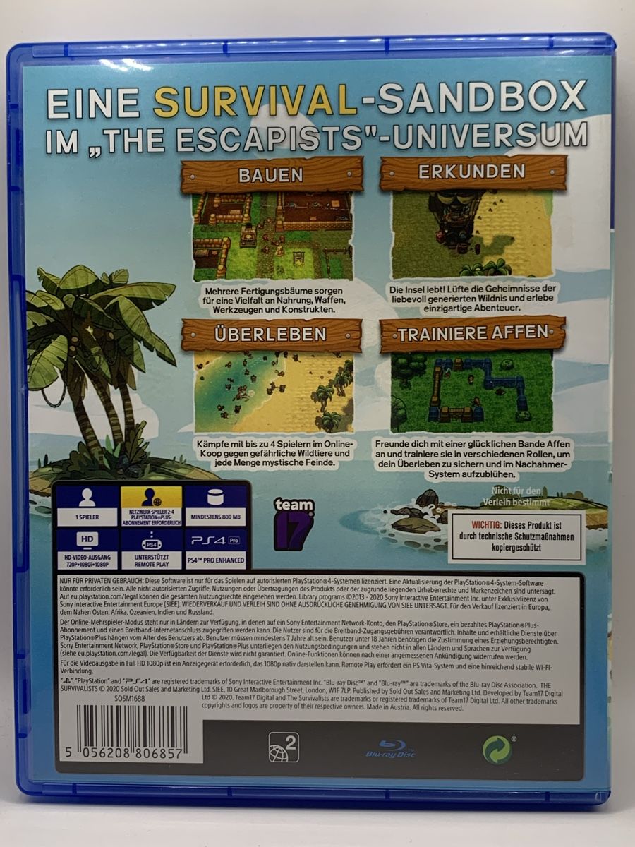 Sony Giochi: The Survivalists - PS4 – Usato da Ostermundigen venduto da RG-Collector 1