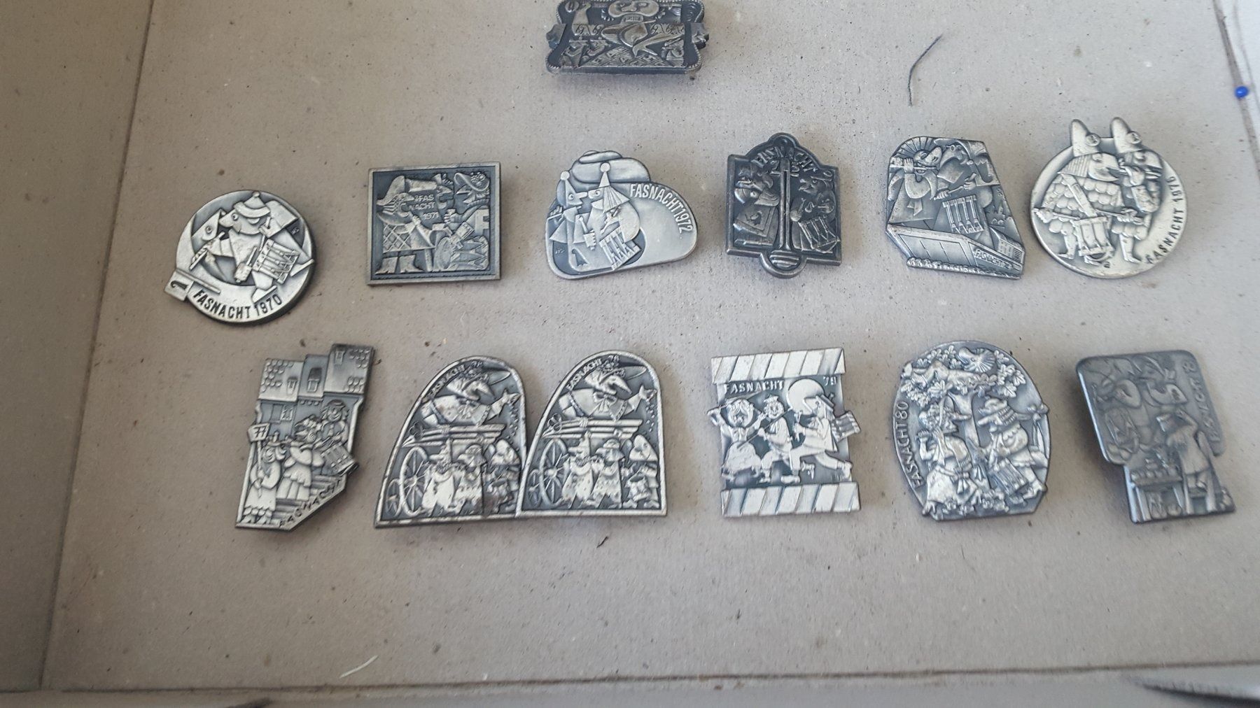 Medaglie: Basler Fasnachtsblaggede Silber – Usato da Reinach venduto da 3Guggerli