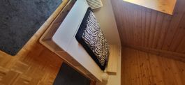 Bett 120x 250 cm mit Umbau Matratze und Rost