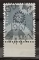 ET) 448-, Europamarken ET Vollstempel Kt. 22.-