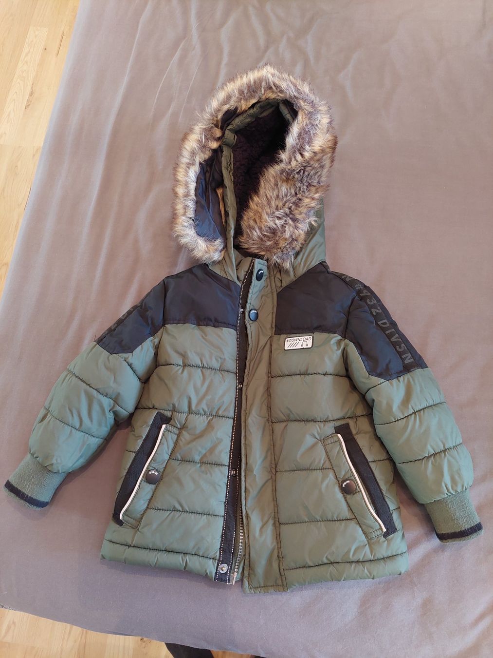 Jacken & Mäntel: GRÜNE WINTERJACKE GR. 92 – Gebraucht aus Münchenstein von Strupfi