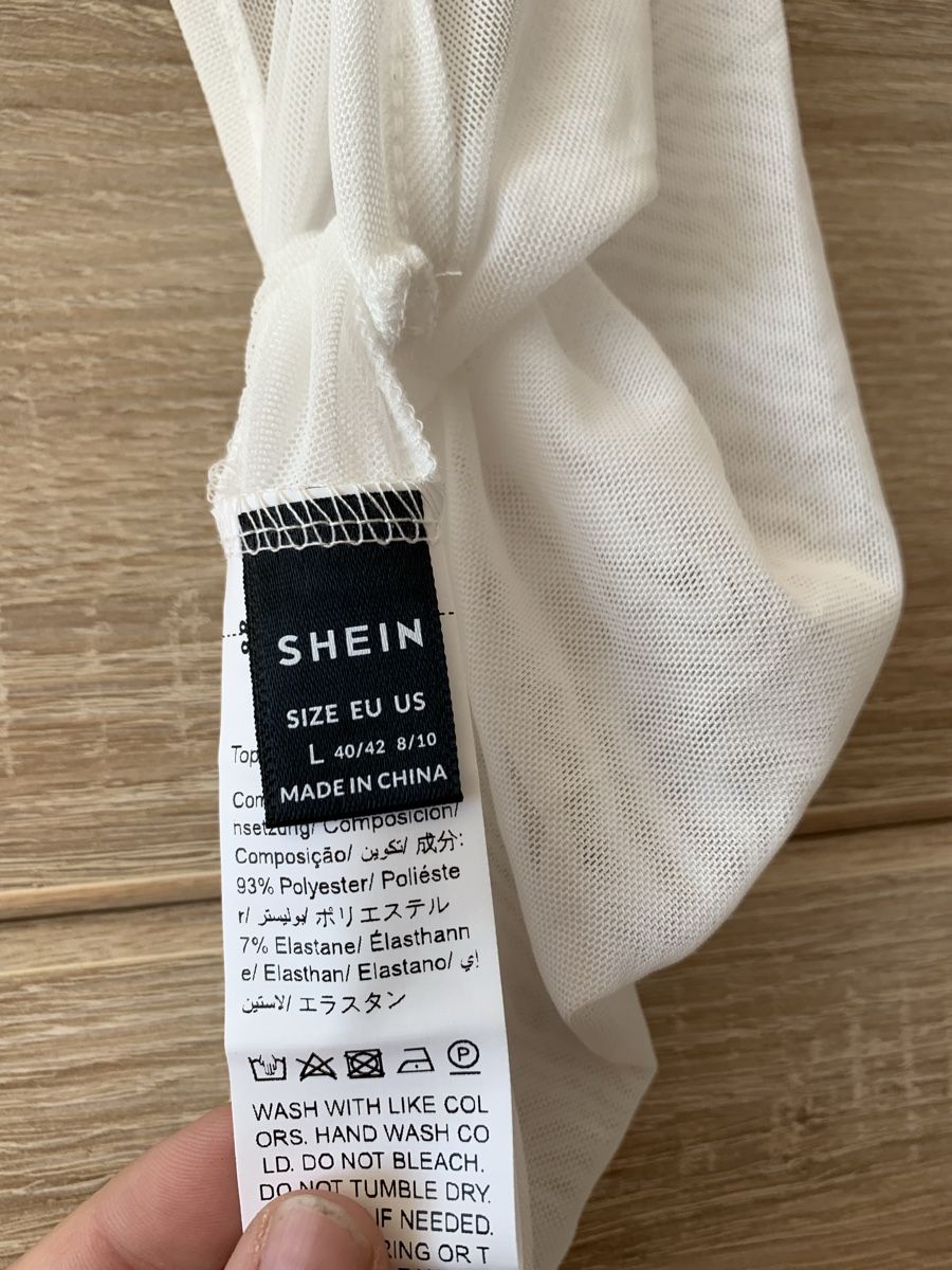 Shein Top: Top blanc stylé – Nuovo e nell'imballaggio originale da Montreux venduto da Izapeche811 9