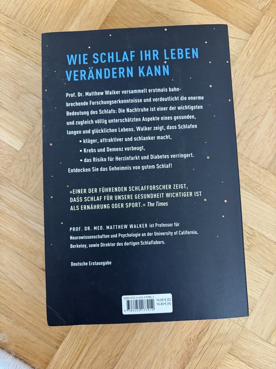 Bücher: Das grosse Buch vom Schlaf – Gebraucht aus Fehraltorf von van_dw58 1
