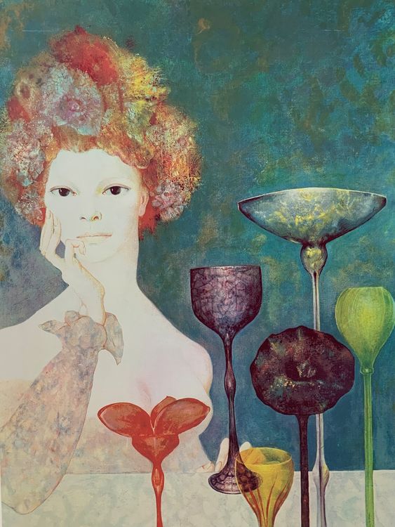 Leonor Fini (1907-1996) grosses Lithographie Handsigniert (Gebraucht ...