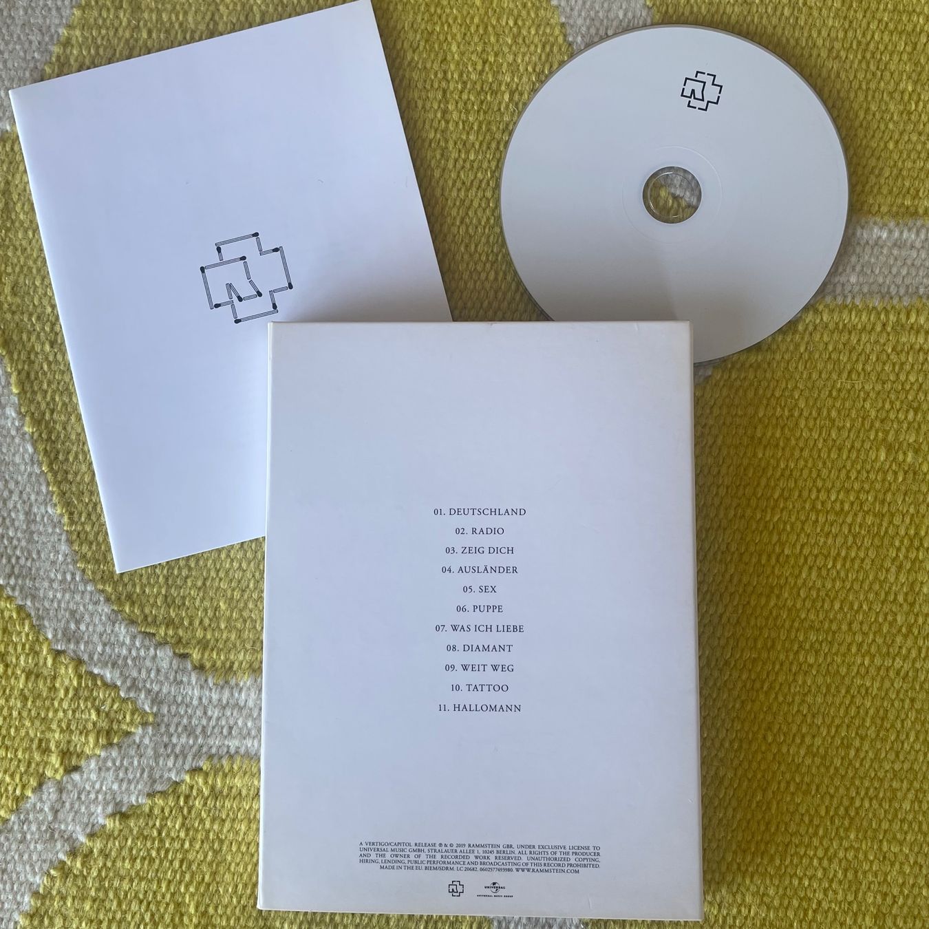 CDs: RAMMSTEIN-RAMMSTEIN SPECIAL EDITION (DIGIPACK) – Gebraucht aus Rorschacherberg von CD-Roli 1