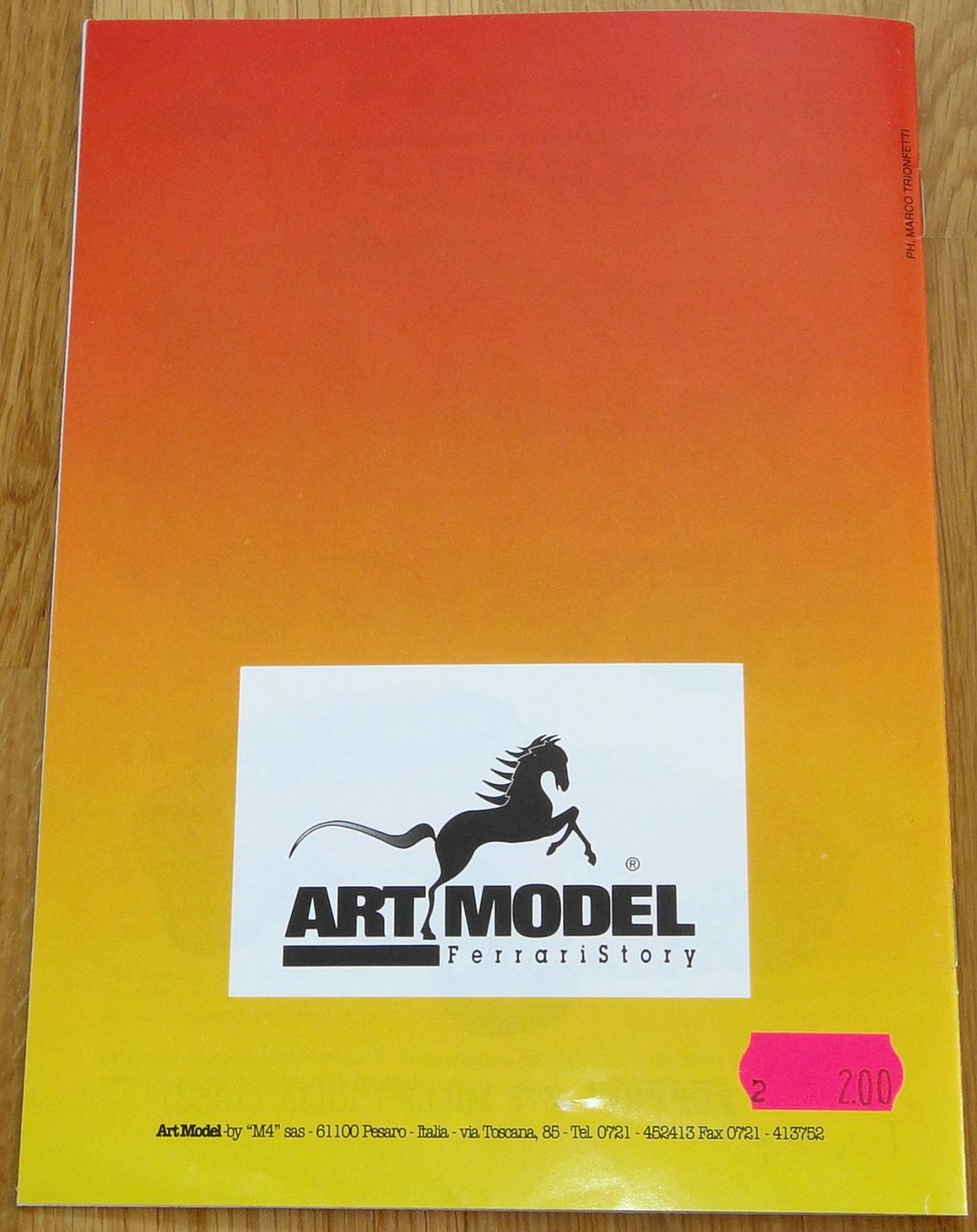 Ferrari Modellini d'auto: ART MODEL FERRARI STORY 1:43 Katalog No 3 – Usato da Frümsen venduto da Malibu69 2