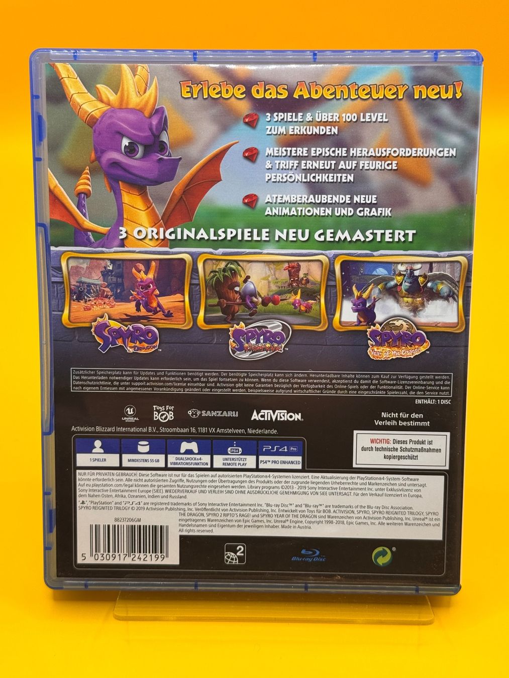 Sony Giochi: Spyro Reignited Trilogy - PS4 - Deutsch! – Usato da Oberwil b. Zug venduto da silver2024 1