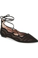 Topshop Spitze Ballerinas schwarz (38)