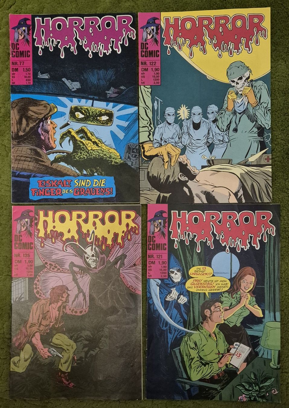 Comics: Horror / DC Comics / Williams-Verlag / 5 Hefte – Gebraucht aus Chur von Schaf_60 1