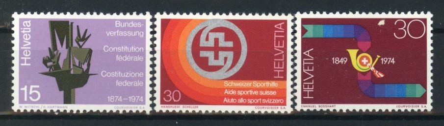 Tutti i francobolli: 1974, Sonderpostmarken II ** (2) – Usato da Willisau venduto da Vollstempel