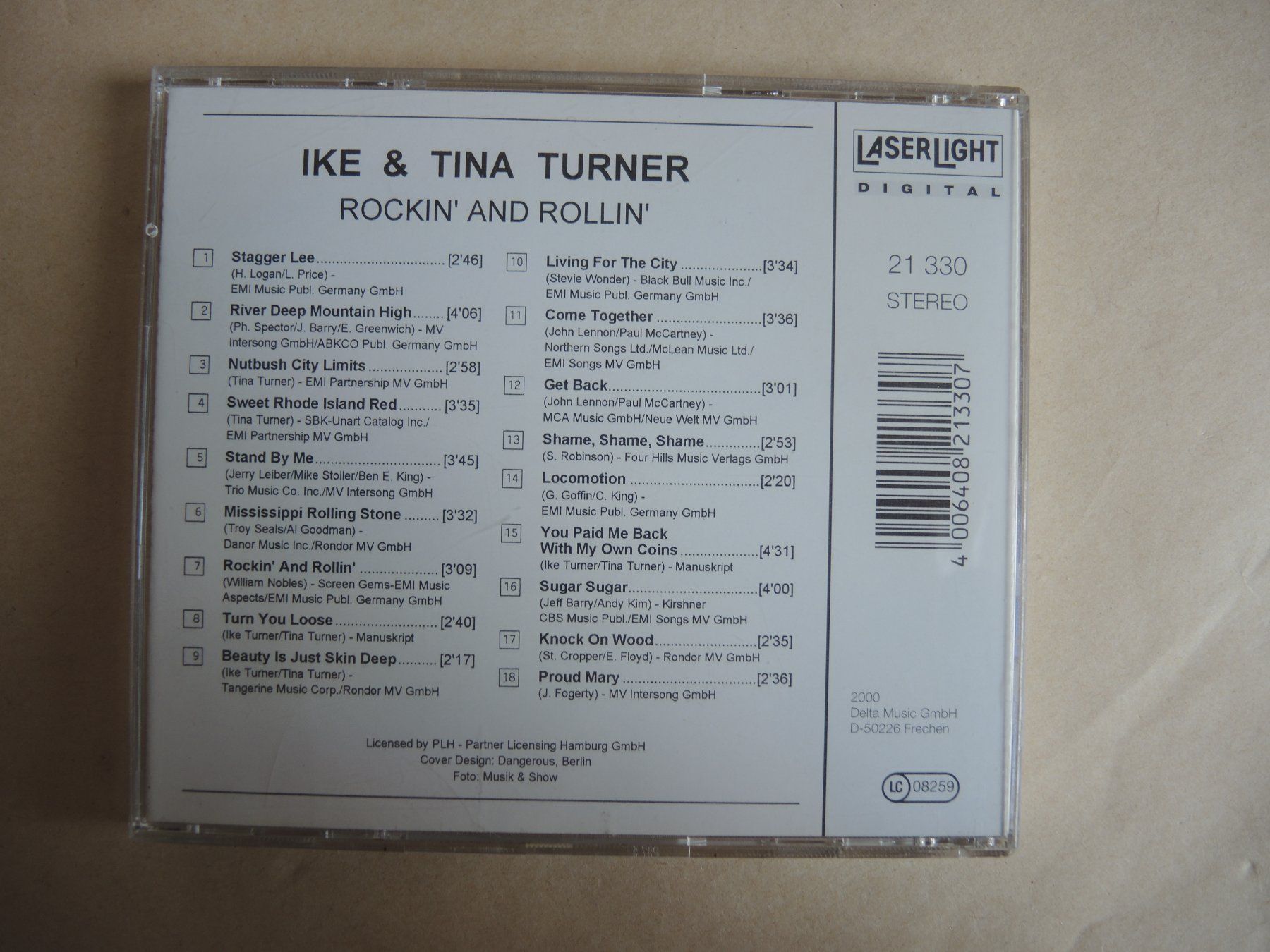 CD: CD - IKE & TINA TURNER - Nutbush City Limits Stagger Lee ... – Usato da Rorschach venduto da maeck8 2