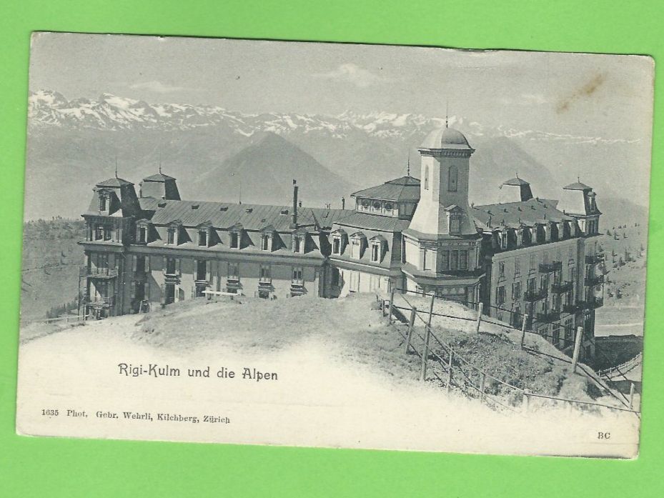 Cartes postales: Rigi-Kulm & Alpen – D'occasion à Zürich par t24_de