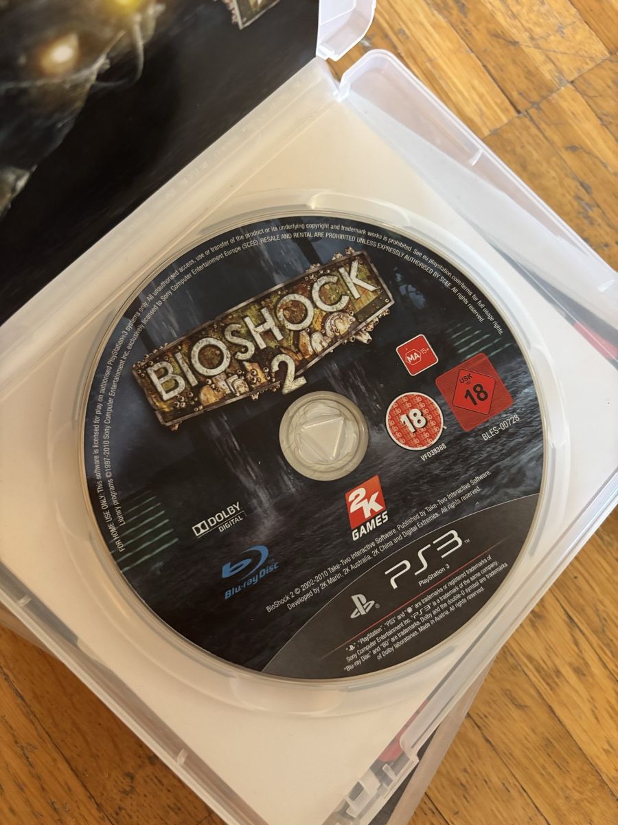 Giochi: Bioshock 2 PS3 game disc and case – Usato da Seewen venduto da AndyDryusha