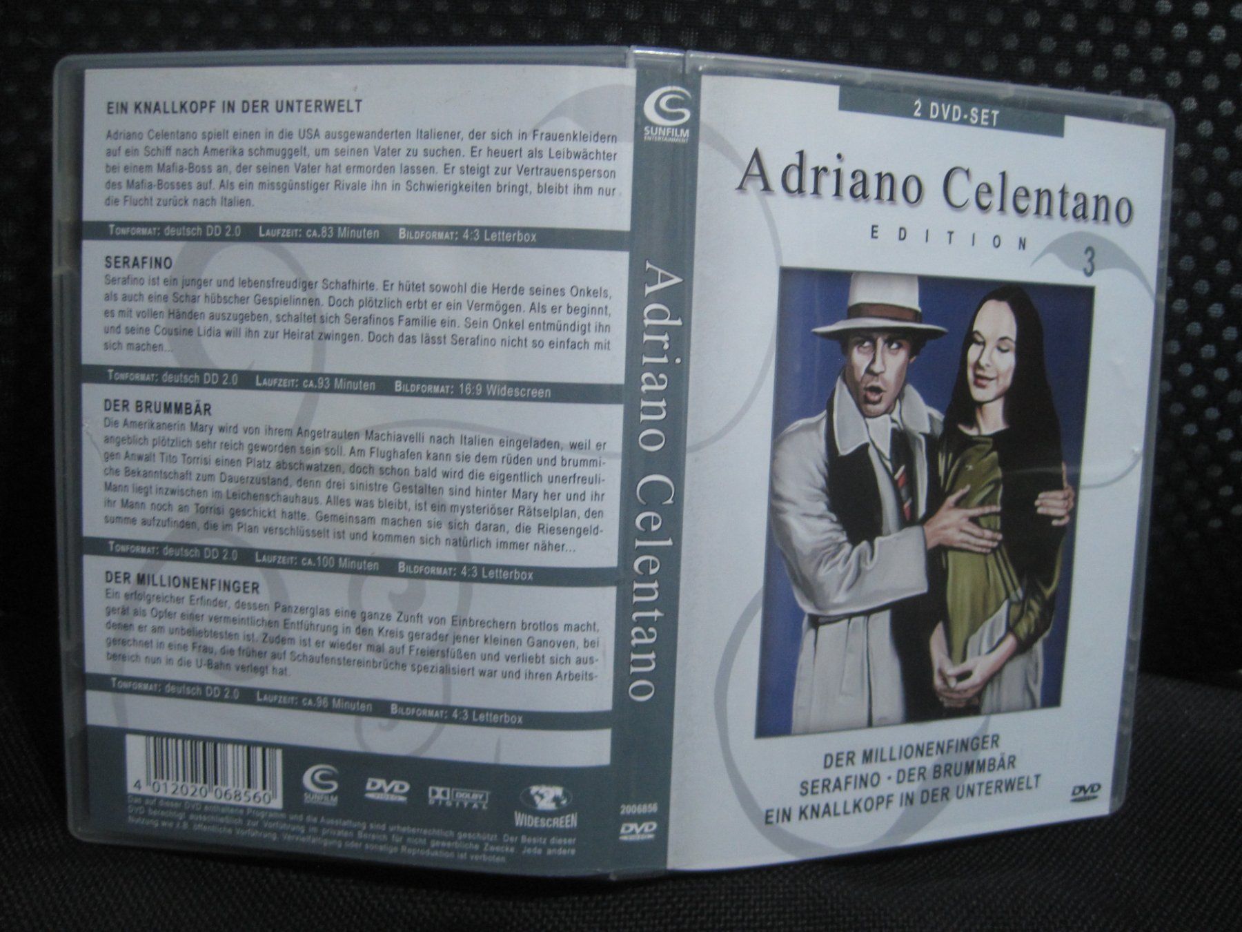 Tutti i DVDs: Adriano Celentano Edition DVD 2 Disc -Set 4 Spielfilme – Usato da Gossau SG venduto da Noryflory 3