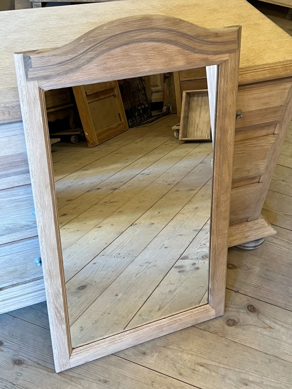 Specchi: ART 1061-H Miroir chêne sablé – Usato da Pont-La-Ville venduto da BCMGLEAL 1