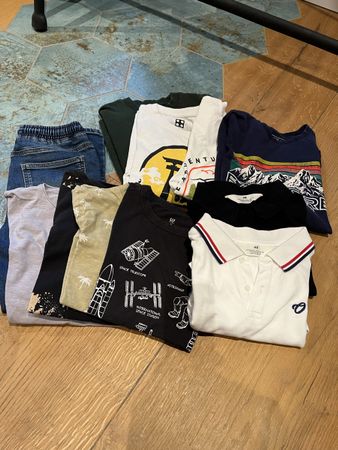 Kleiderpaket Jungen Grösse 134-140 gebraucht gemischt