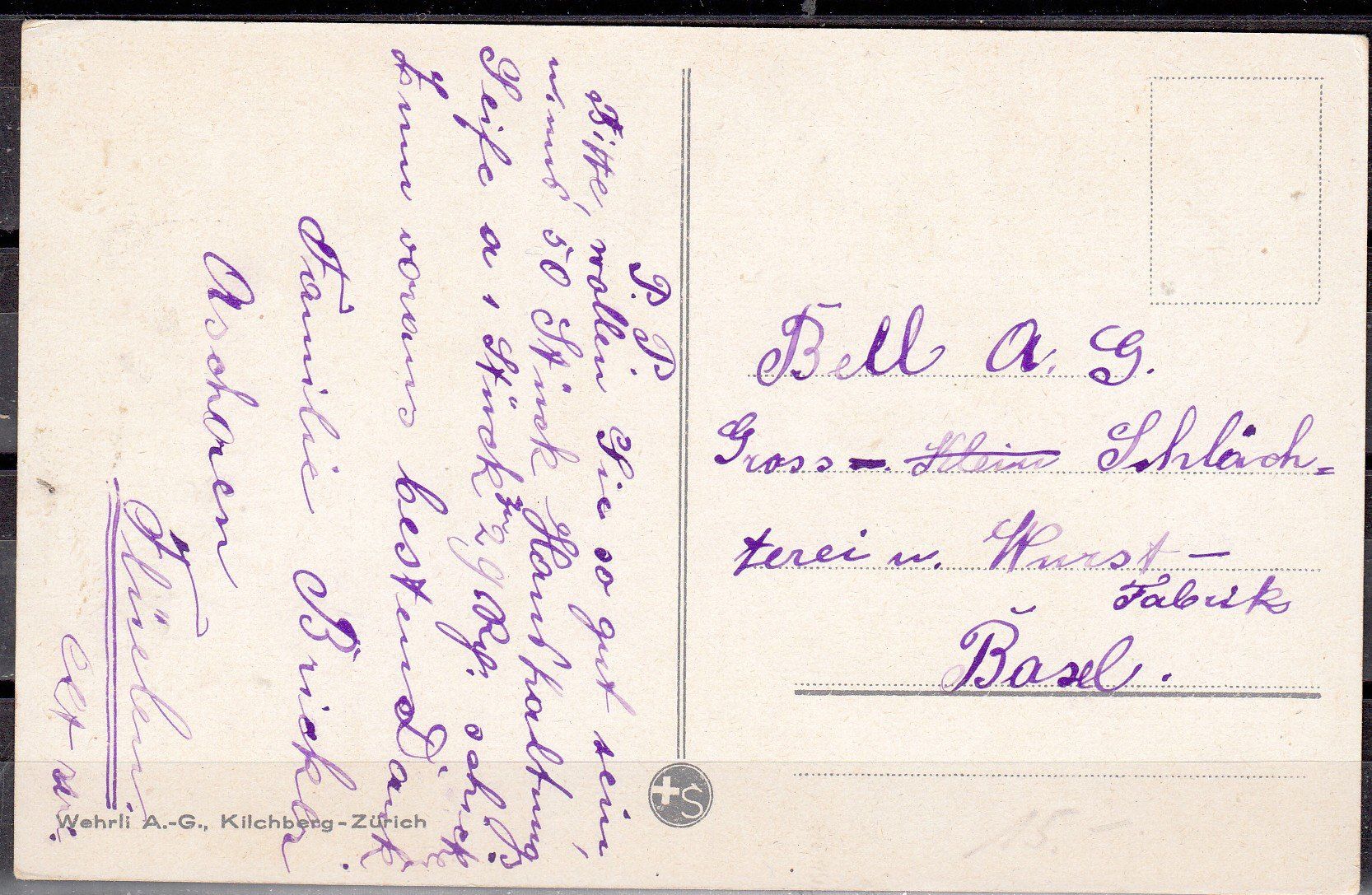 Cartoline postali: Ak Gotthardbahn Nordseite URI – Usato da Herrliberg venduto da Lfrifda 1
