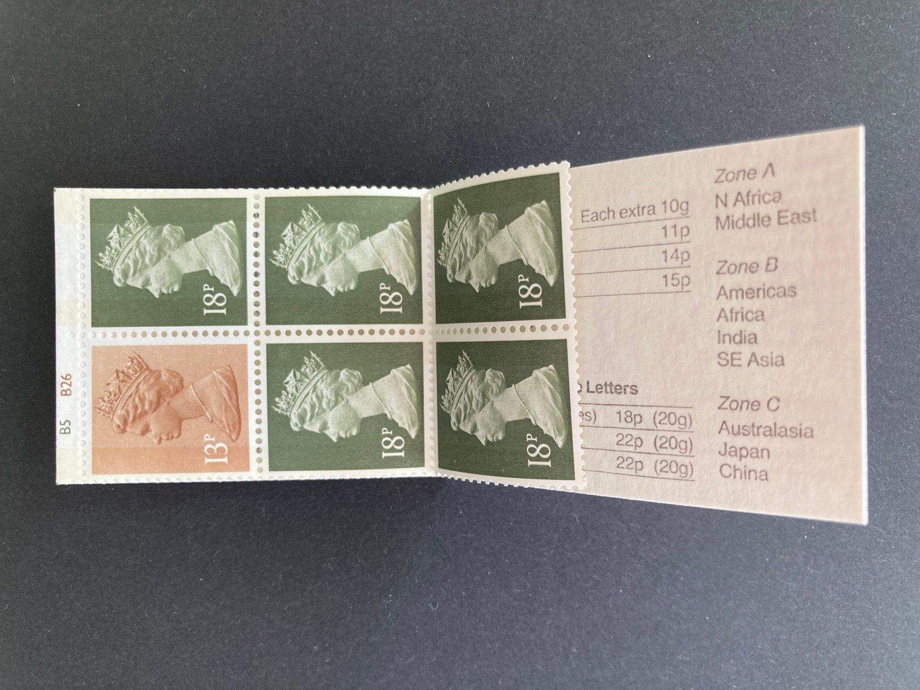 Tutti i francobolli: Markenheftchen Grossbritannien 1986 £1 postfrisch** – Nuovo e nell'imballaggio originale da Niederurnen venduto da Alpineyeti 1
