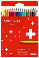 1284.818 Swisscolor Caran d'Ache * 18 Farbstifte Karton-Etui