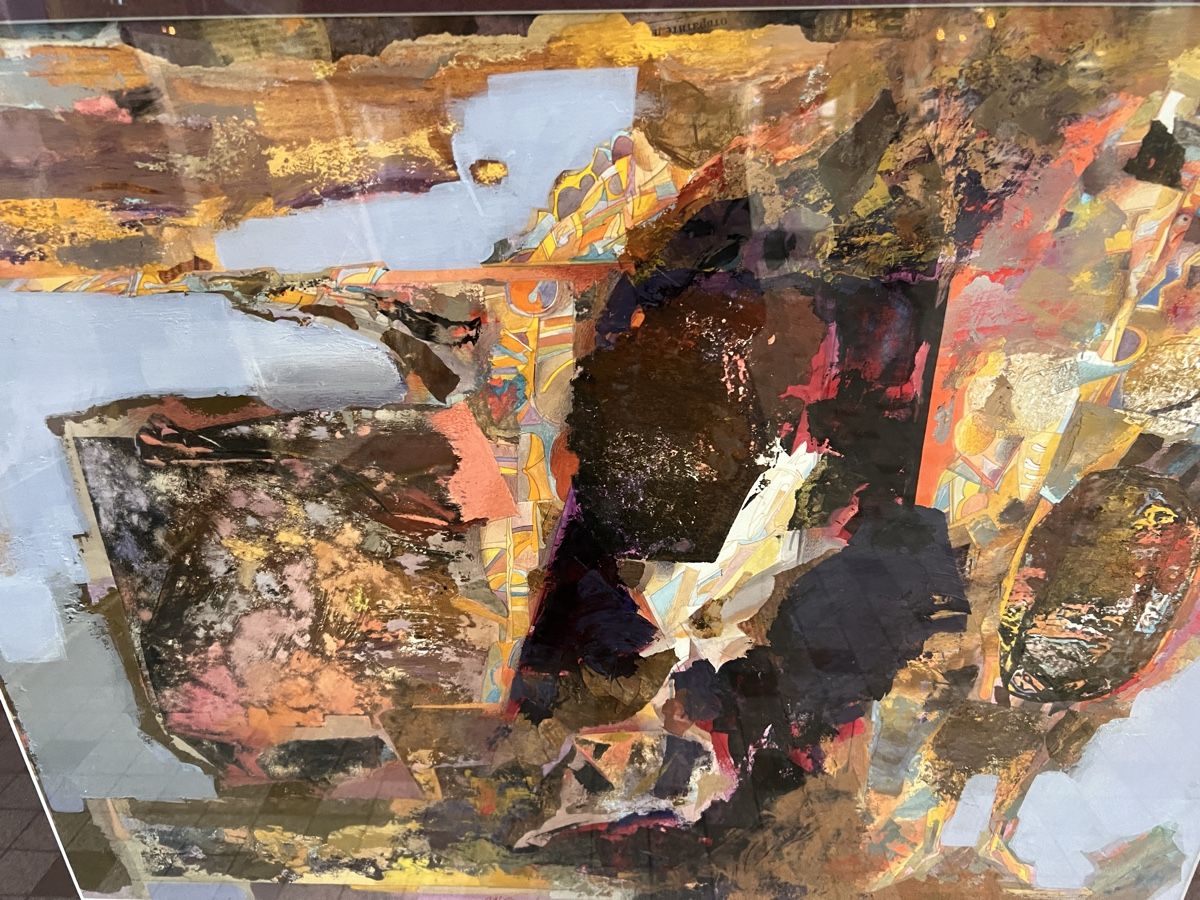 Gemälde: Tableau Abstrait Signé Année 1998, Encadré.Sous verre – Gebraucht aus Genève von Qanil77 3